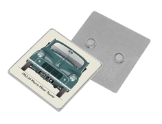 Morris Minor Tourer Series II 1952-54 Square Fridge Magnet